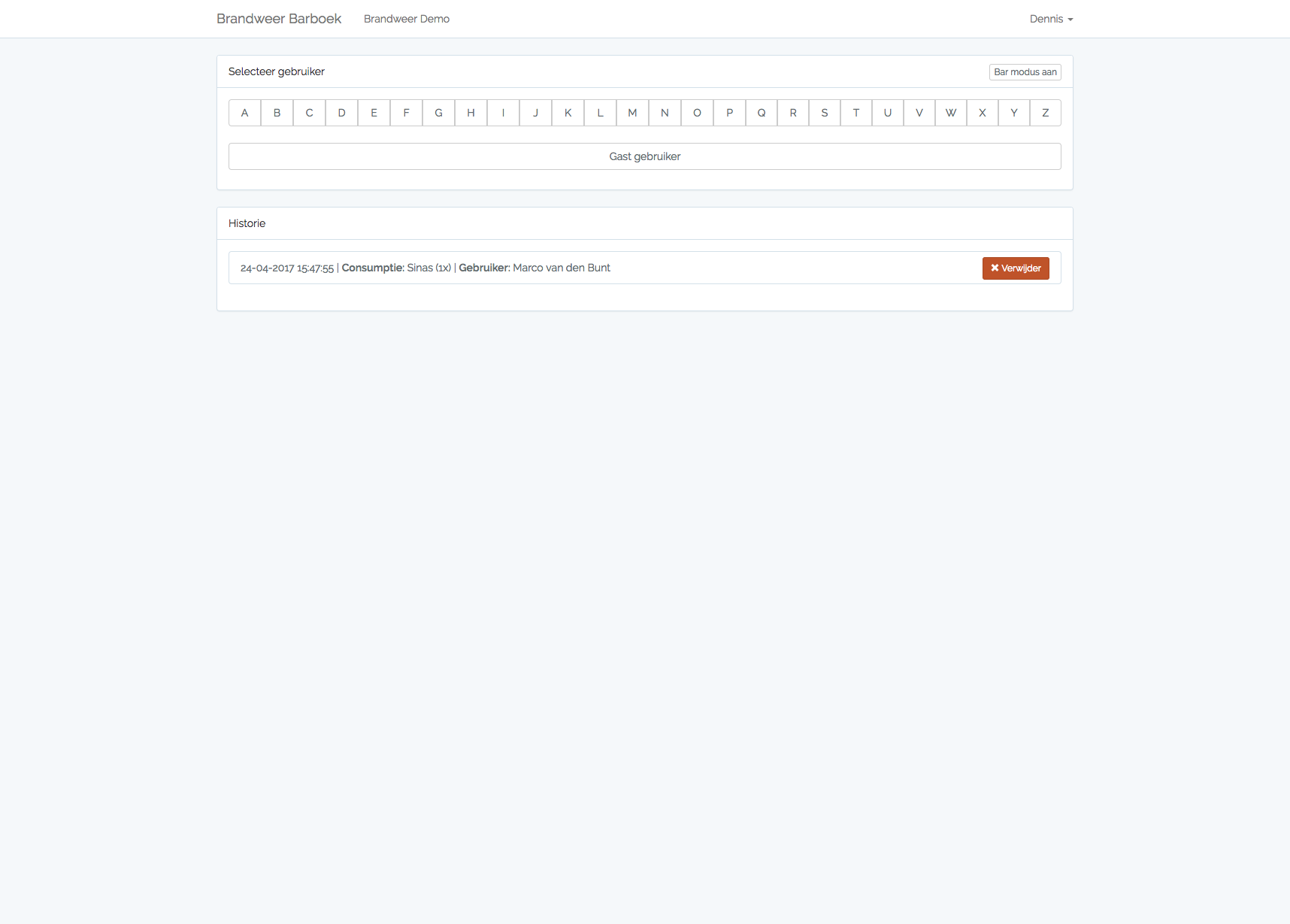 Barboek Screenshot